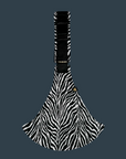 KINDERTRAGE JAQUARD STOFF ZEBRA