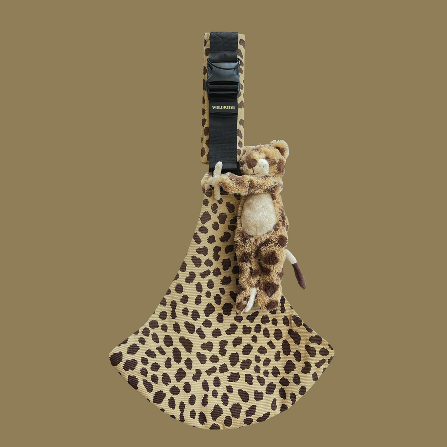 Cheetah toddler carrier