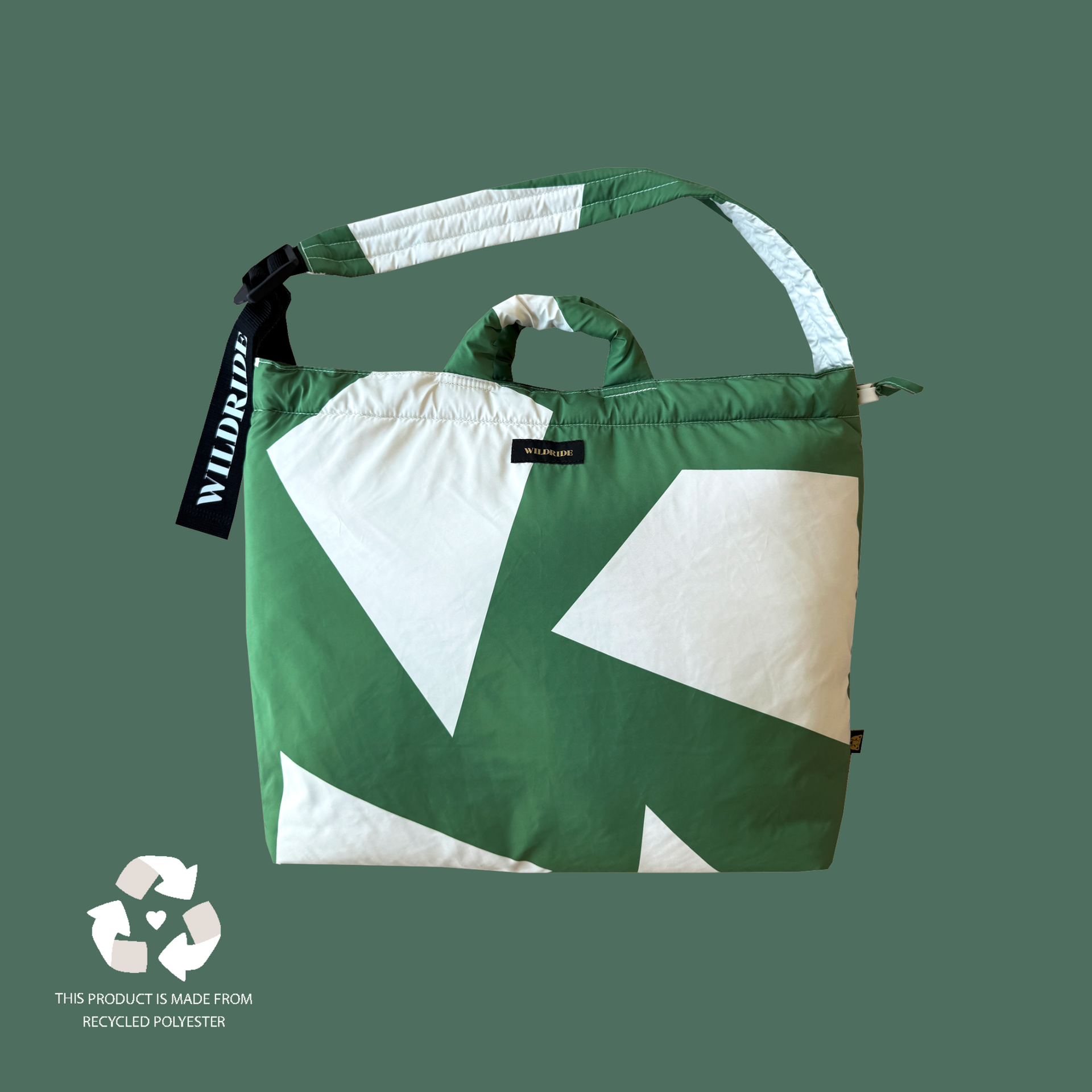 Wildride Shoulder Mom Diaper Bag Green Graphic – wildridecom