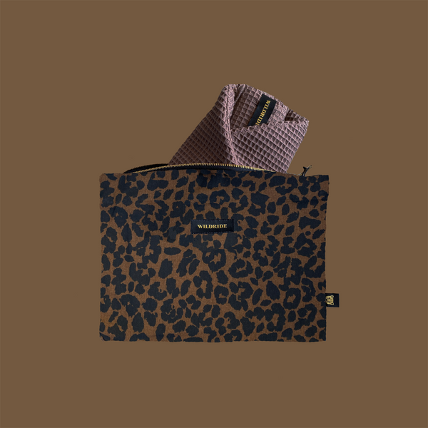 The Wildride Bag! Leopard Grey