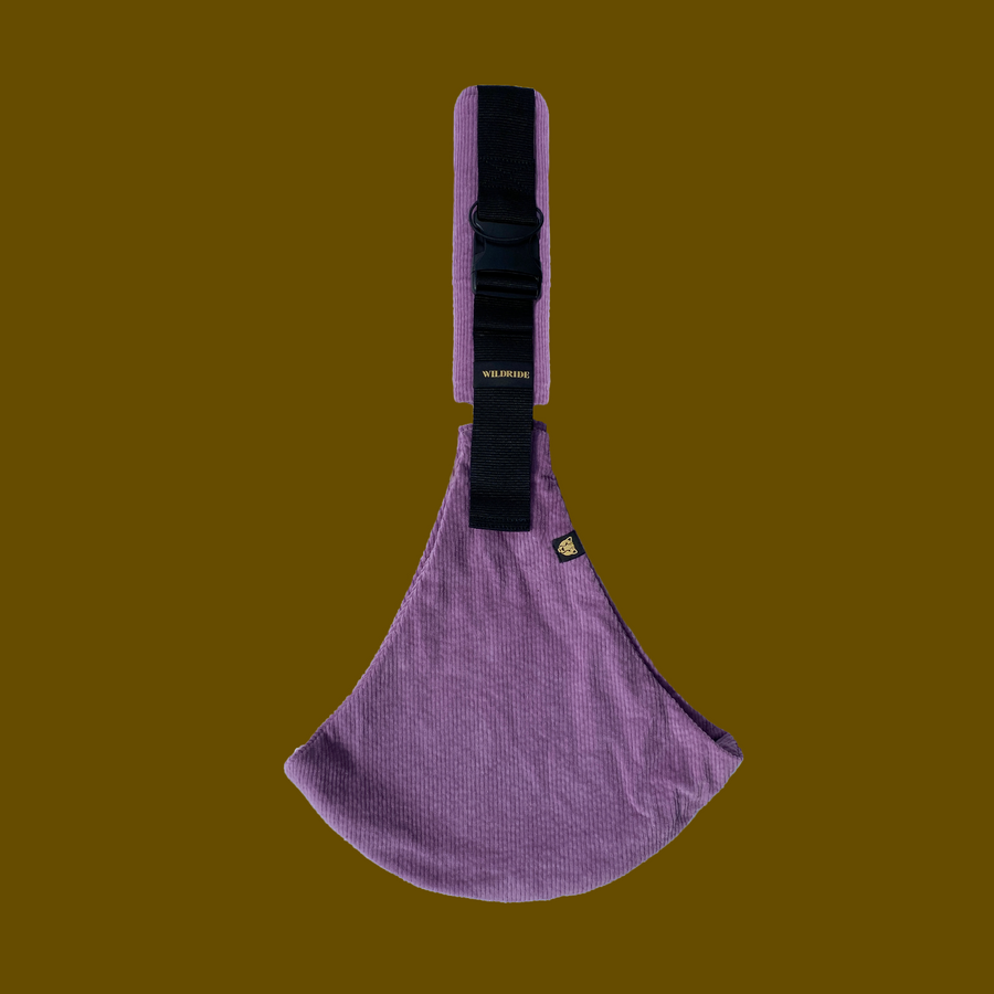 Toddler carrier lilac rib